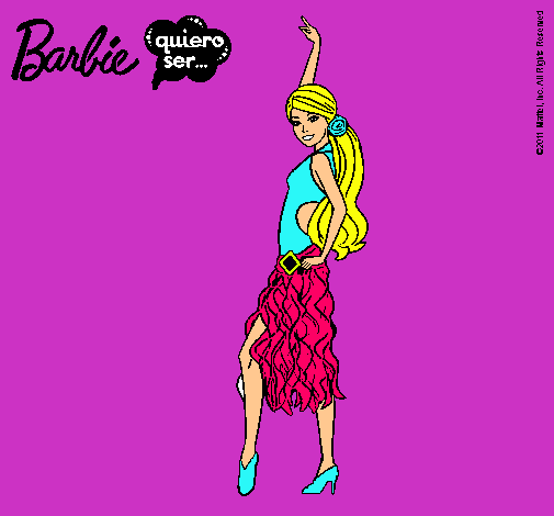 Barbie flamenca