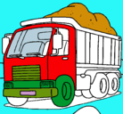 Dibujo Camión de carga pintado por Lolo130306