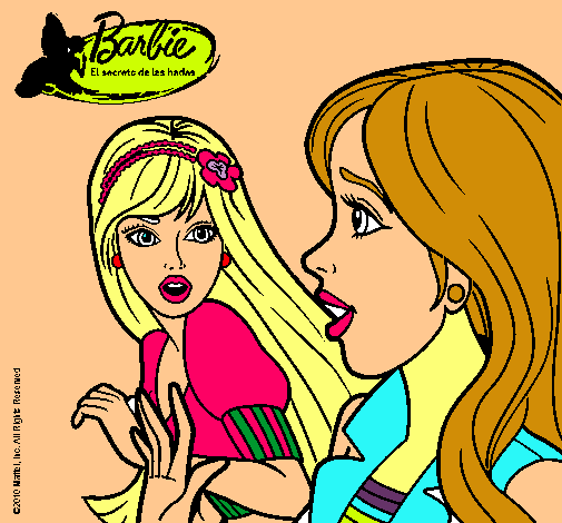 Barbie sorprendida