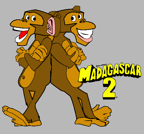 Madagascar 2 Manson y Phil 2