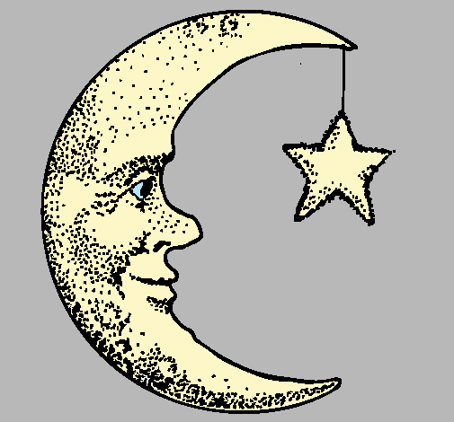 Luna y estrella