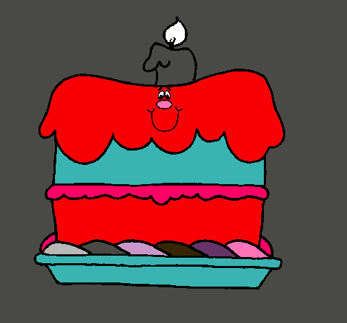 Pastel de cumpleaños