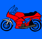 Dibujo Motocicleta pintado por 2313