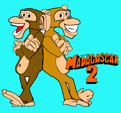 Madagascar 2 Manson y Phil 2