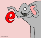 Dibujo Elefante pintado por elenagil