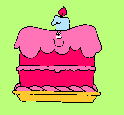 Pastel de cumpleaños