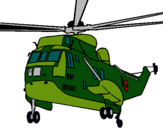 Dibujo Helicóptero al rescate pintado por 12314567