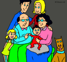 Dibujo Familia pintado por ainhoa123