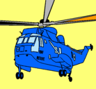 Dibujo Helicóptero al rescate pintado por ghhfdn