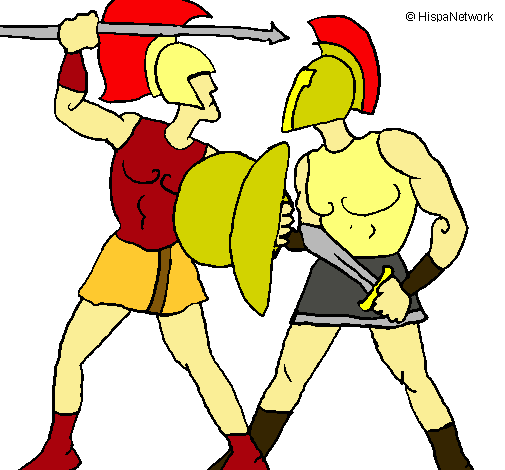 Lucha de gladiadores