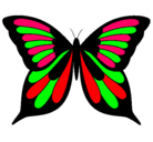 Dibujo Mariposa 8 pintado por daglis