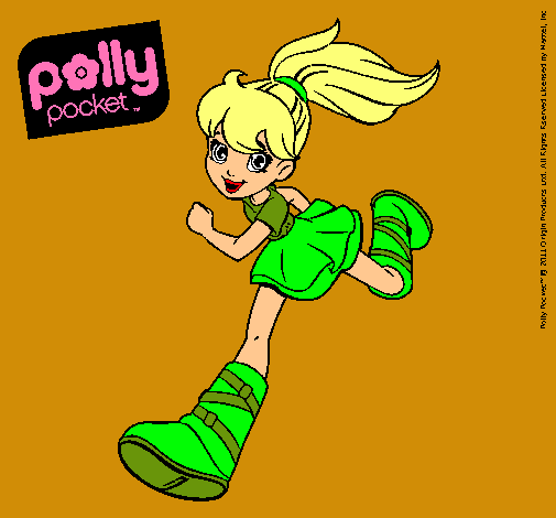 Dibujo Polly Pocket 8 pintado por dominique1