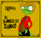 Dibujo Rango pintado por rango