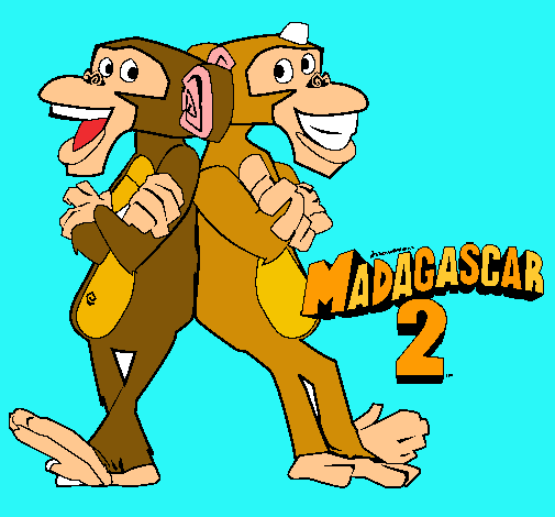 Madagascar 2 Manson y Phil 2