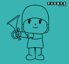 Dibujo Pocoyó pintado por pocoyo6