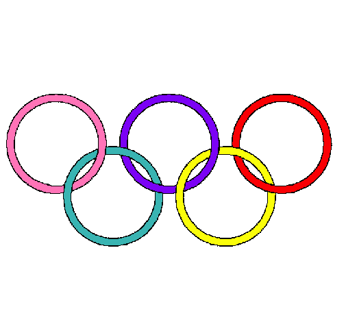  Dibujo de Anillas de los juegos olimpícos pintado por Olimpiadas en Dibujos.net el día