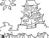Dibujo Casa japonesa pintado por polonchin