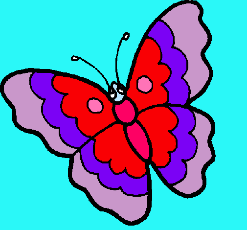 Dibujo Mariposa pintado por aprilbara