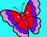 Dibujo Mariposa pintado por aprilbara