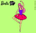 Dibujo Barbie bailarina de ballet pintado por MartaER