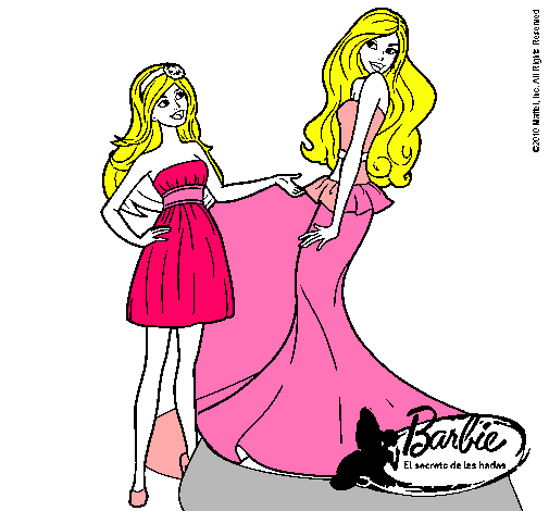 Barbie estrena vestido