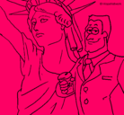 Dibujo Estados Unidos de América pintado por ggiisseellaa