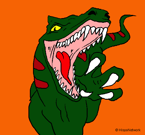 Dibujo Velociraptor II pintado por Stuk