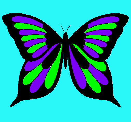 Dibujo Mariposa 8 pintado por Yahdel