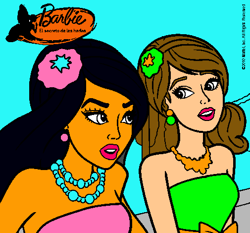 Barbie y su amiga