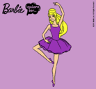 Dibujo Barbie bailarina de ballet pintado por sarayith 