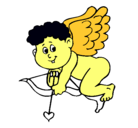Dibujo Cupido pintado por hjyhu