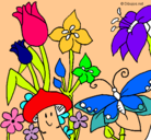 Dibujo Fauna y flora pintado por milulita