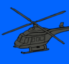 Dibujo Helicóptero  pintado por amairani