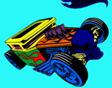 Dibujo Hot Wheels 8 pintado por ANDEA546