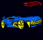 Dibujo Hot Wheels 3 pintado por mclalacra