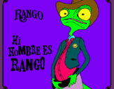 Dibujo Rango pintado por amandikly