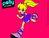 Dibujo Polly Pocket 8 pintado por corriendo