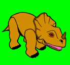 Dibujo Triceratops II pintado por nelnelnelnel