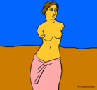 Dibujo Venus de Milo pintado por Klina