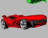 Dibujo Hot Wheels 3 pintado por siven