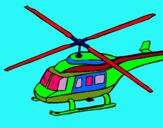 Dibujo Helicóptero  pintado por jhony