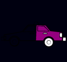 Dibujo Taxi pintado por lugarda