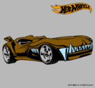 Dibujo Hot Wheels 3 pintado por emer