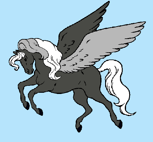 Pegaso volando