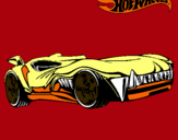 Dibujo Hot Wheels 3 pintado por erico