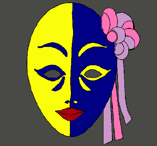 Dibujo Máscara italiana pintado por mariajose8