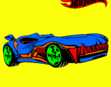 Dibujo Hot Wheels 3 pintado por capullon