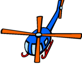 Dibujo Helicóptero V pintado por VIALMA 