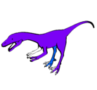 Dibujo Velociraptor II pintado por mgjfhgfgdfeg