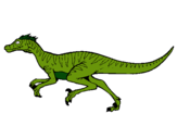 Dibujo Velociraptor pintado por adry134